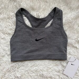 Nike Dri Fit Women's Gray Sports Bra Tank top sz Small New with Tags